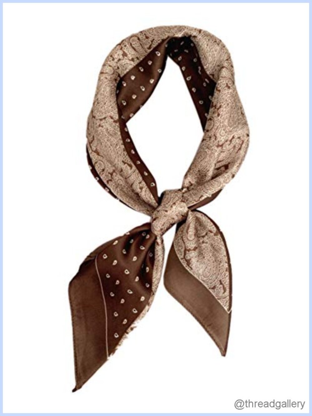 Square Satin Hair Scarf Medium Silk Feeling Neck Tie Bandana Women